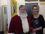 Santa Claus visited my shop -)